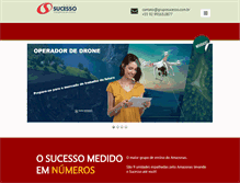 Tablet Screenshot of gruposucesso.com.br